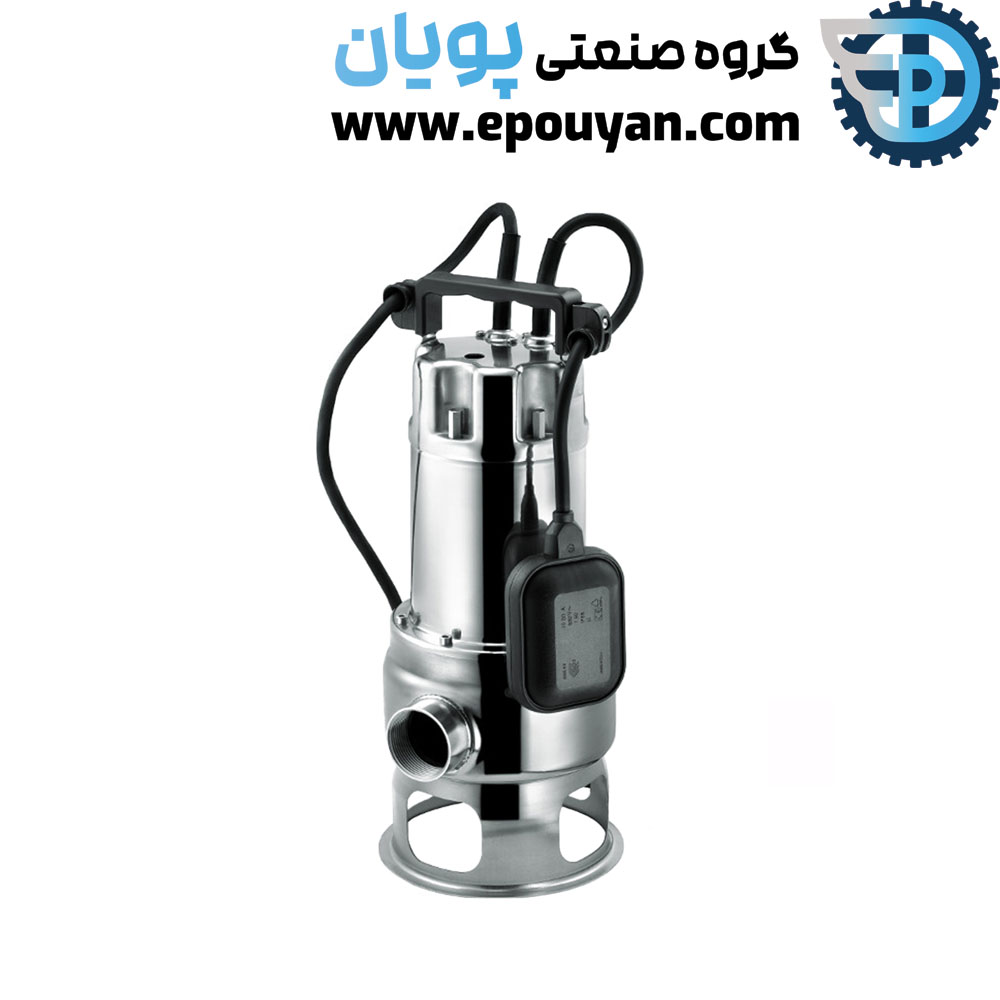 پمپ لجنکش استیل 1 و 1/2 اینچ 7.4 متری تکفاز پنتاکس مدل DX80