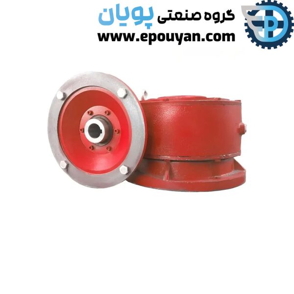 گیربکس شاکرین حلزونی MVF نرمال سایز 130 فلنج دار