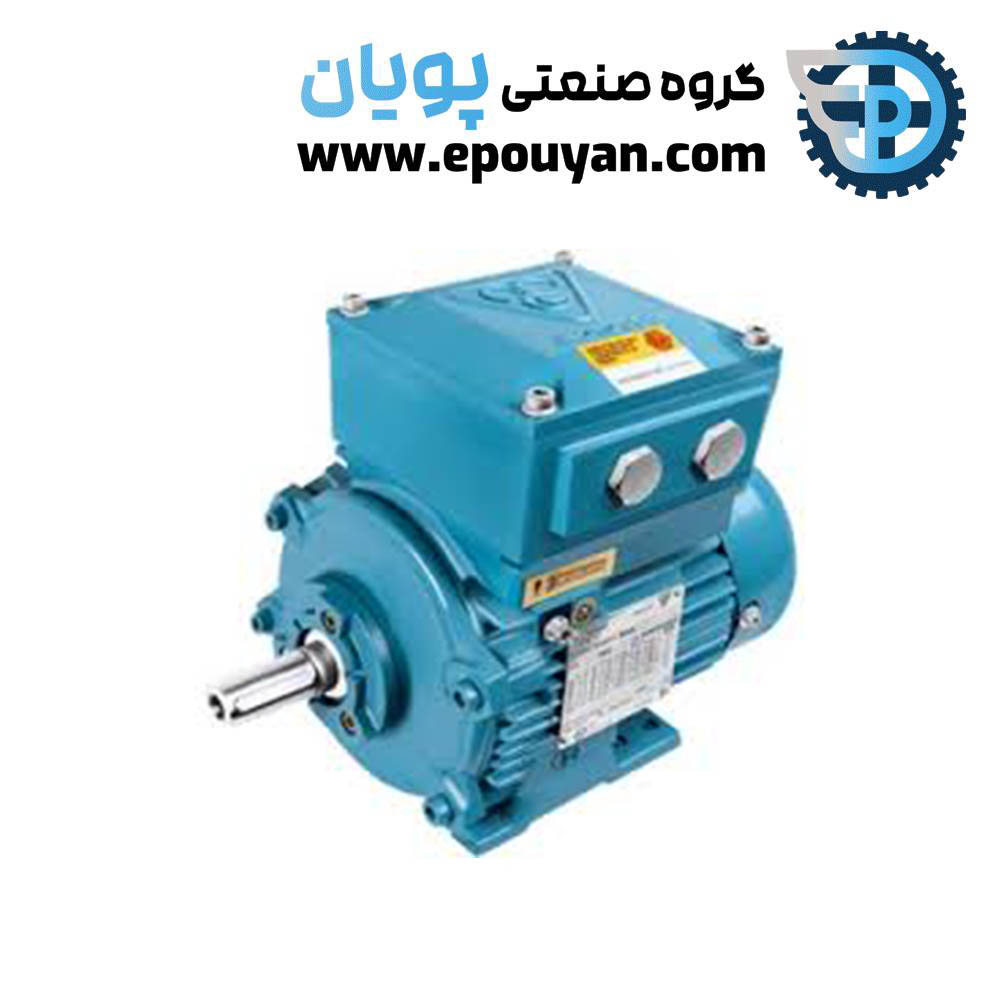 الکتروموتور ضد انفجار موتوژن سه فاز 2 اسب 1.5 کیلووات پوسته چدنی