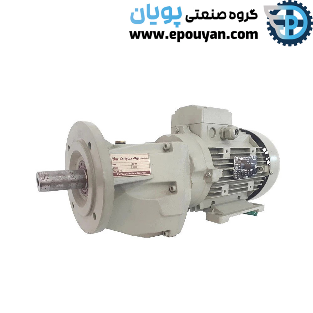 پوسته تکی گیربکس شفت 90 پولادین پارت فلنچ دار مدل ZG6-90